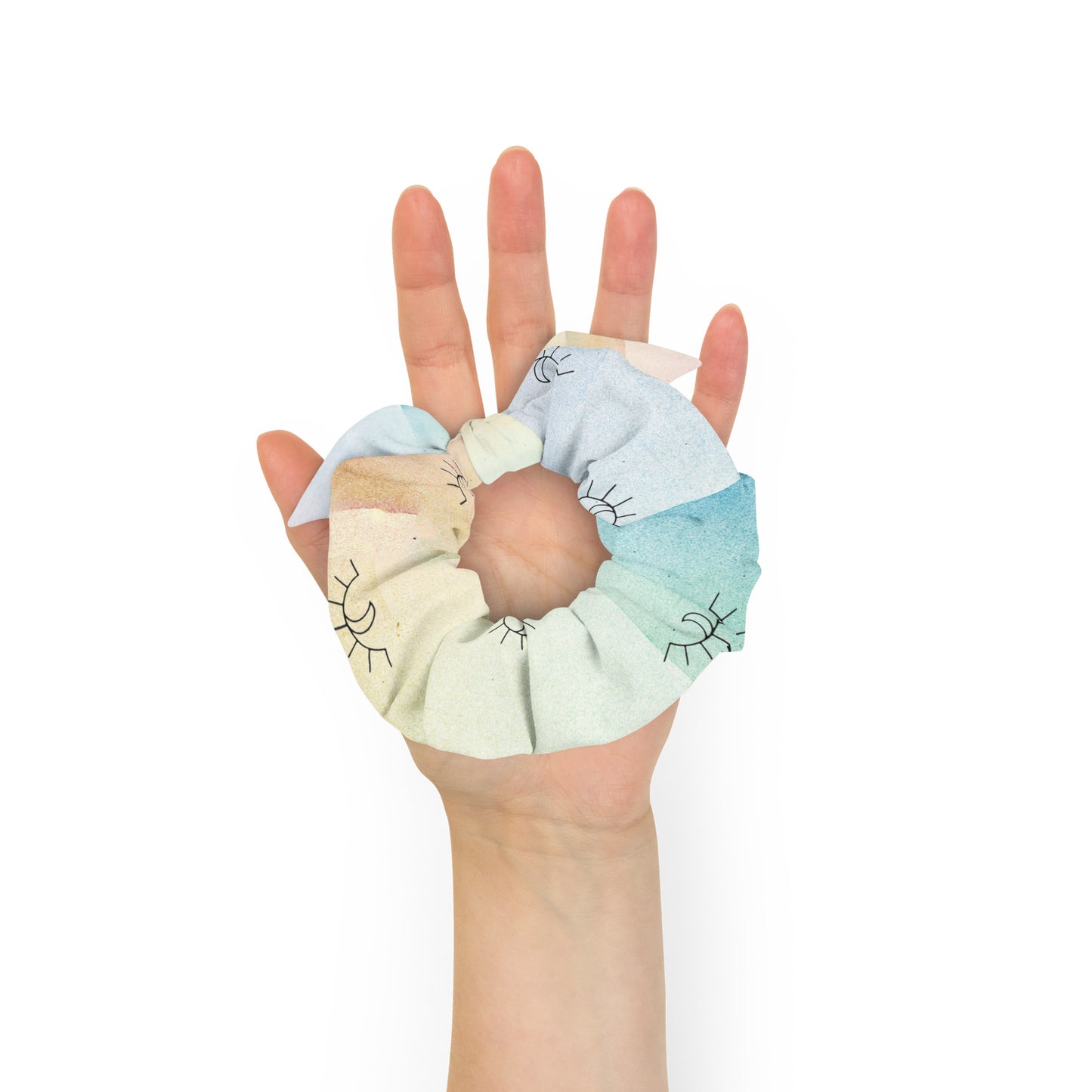 Multi-Color Logo Scrunchie