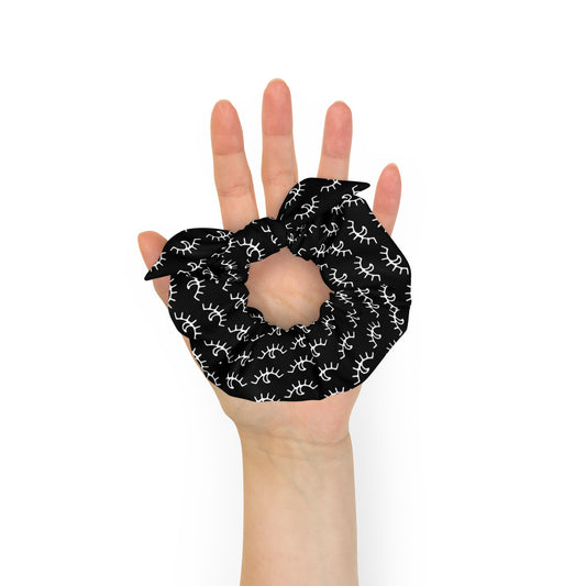 Nightbirde Logo Recycled Scrunchie