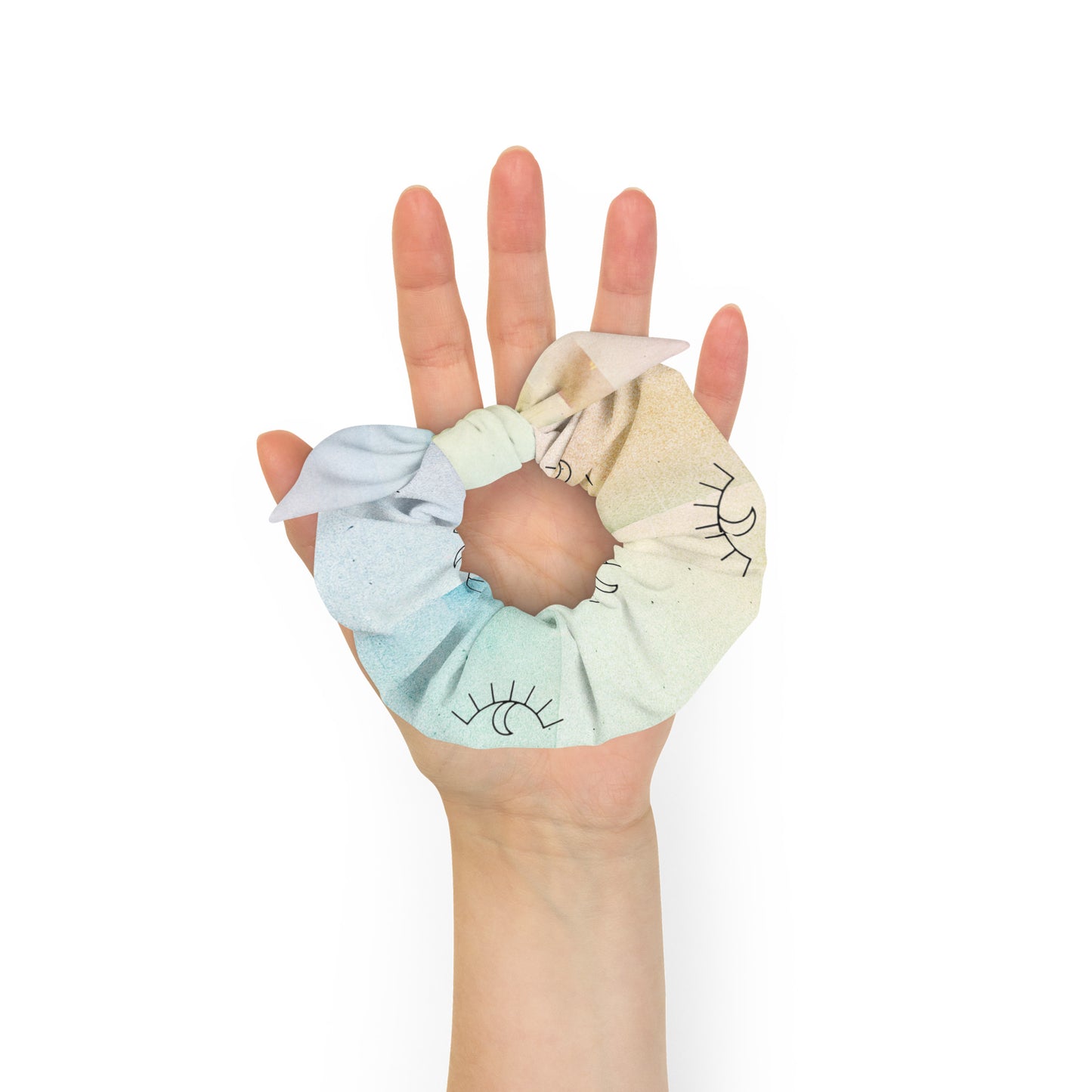 Multi-Color Logo Scrunchie