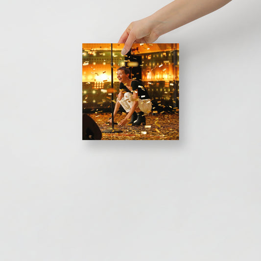 Nightbirde's AGT Golden Buzzer Poster
