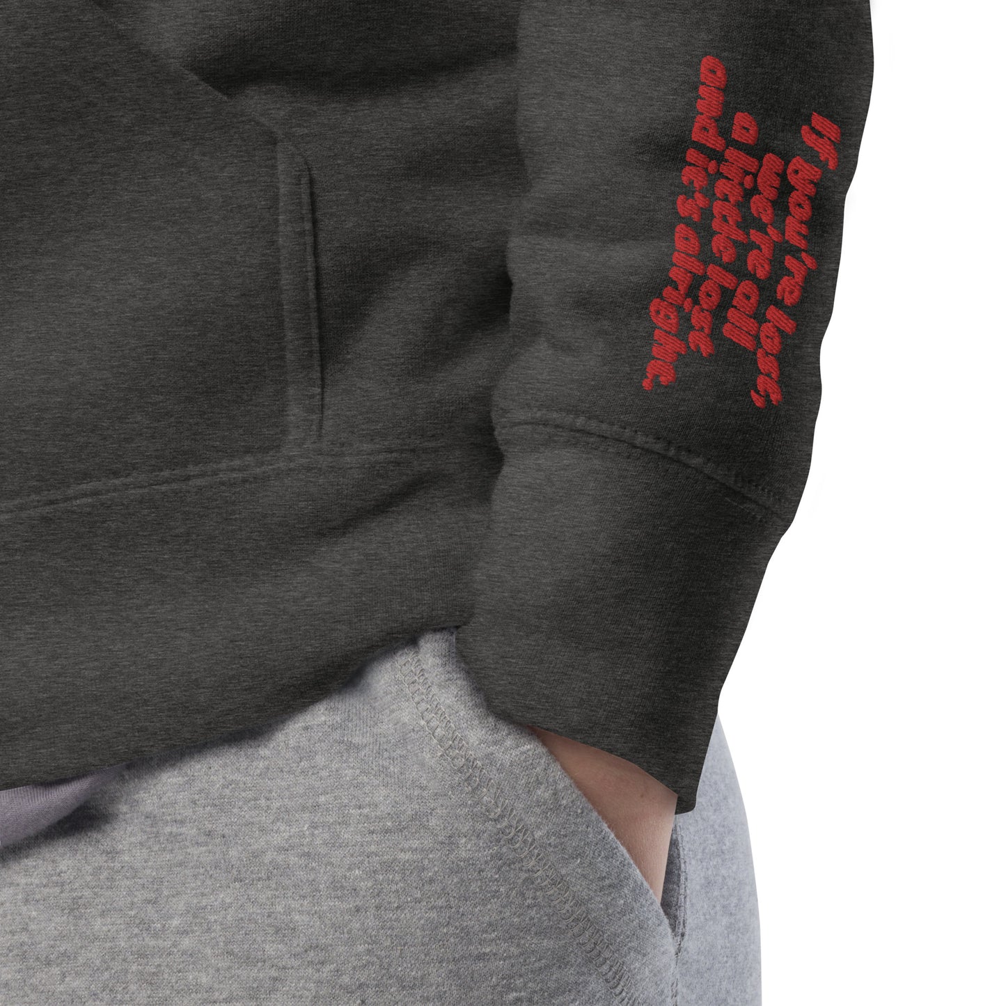 Embroidered It's OK - Unisex Hoodie