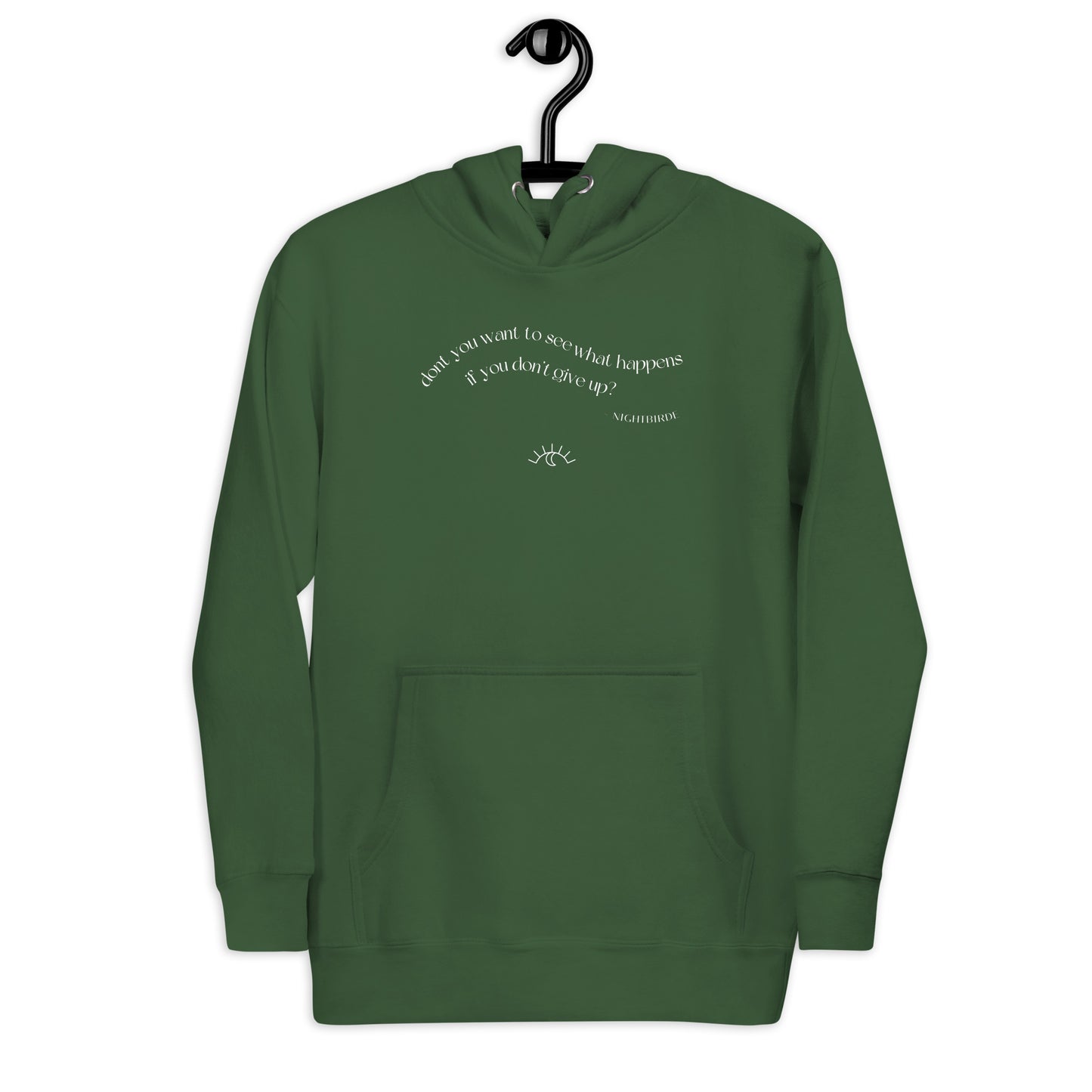 Quotes: Don't Give Up - Unisex Hoodie