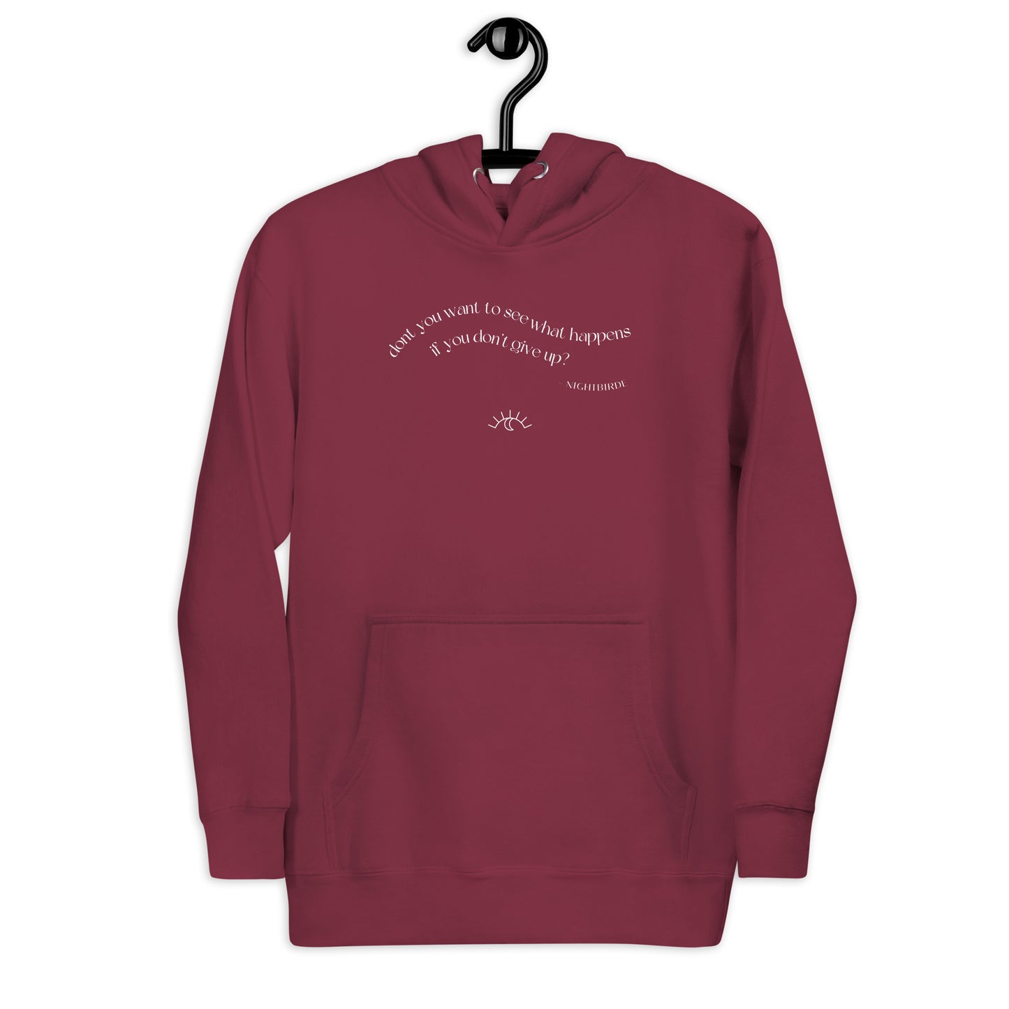 Quotes: Don't Give Up - Unisex Hoodie