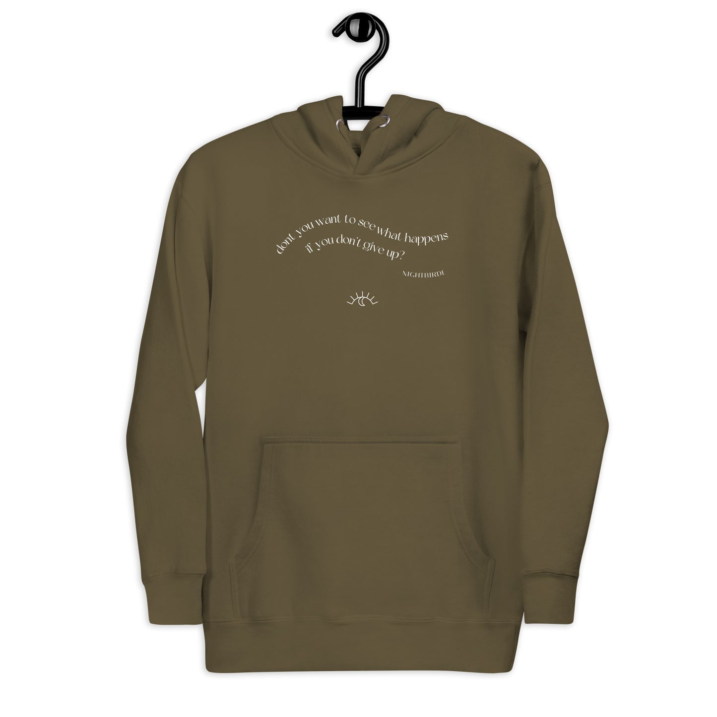 Quotes: Don't Give Up - Unisex Hoodie