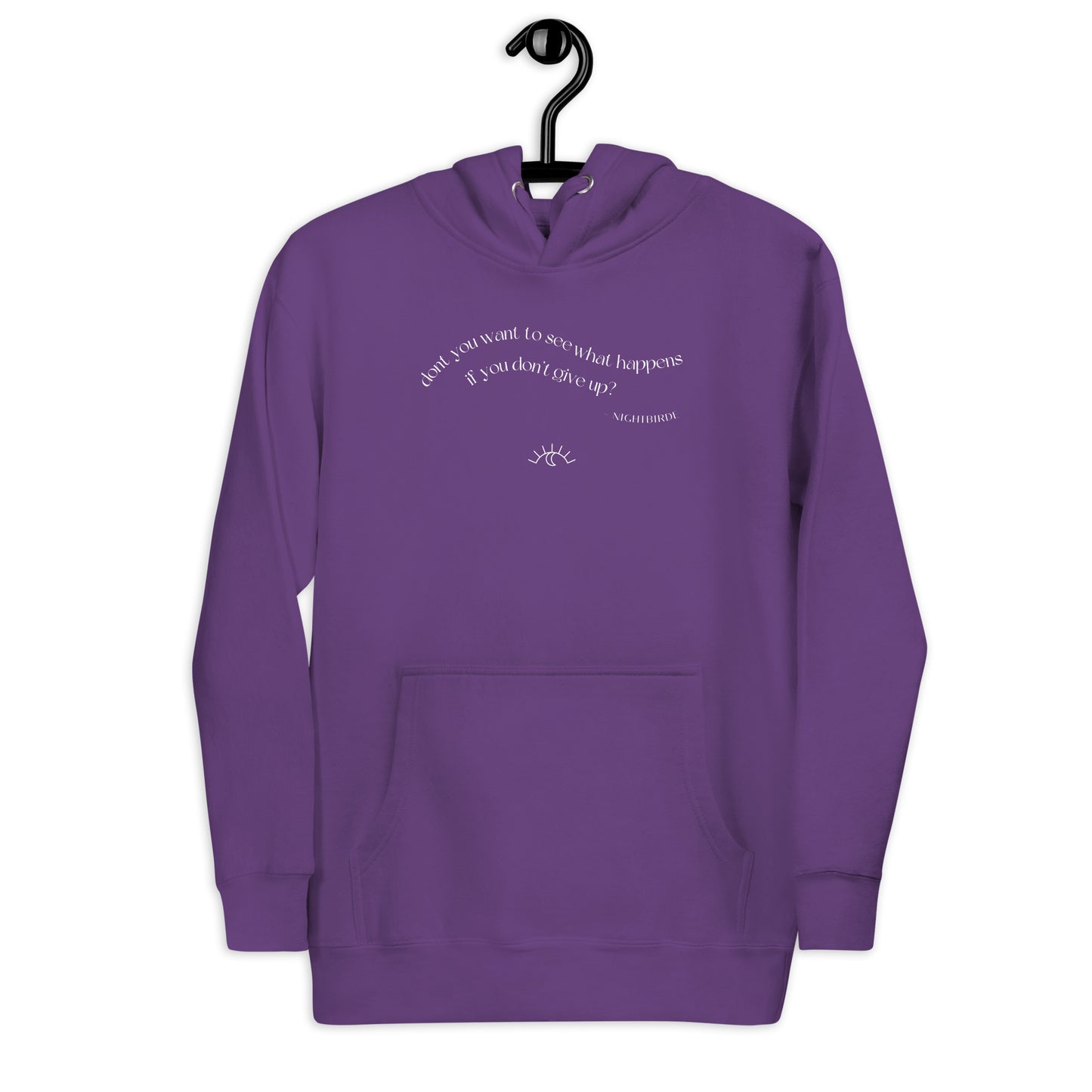 Quotes: Don't Give Up - Unisex Hoodie