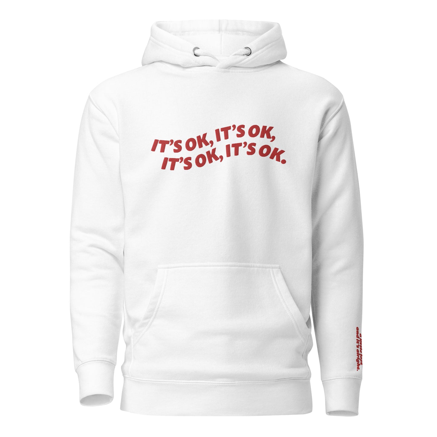 Embroidered It's OK - Unisex Hoodie