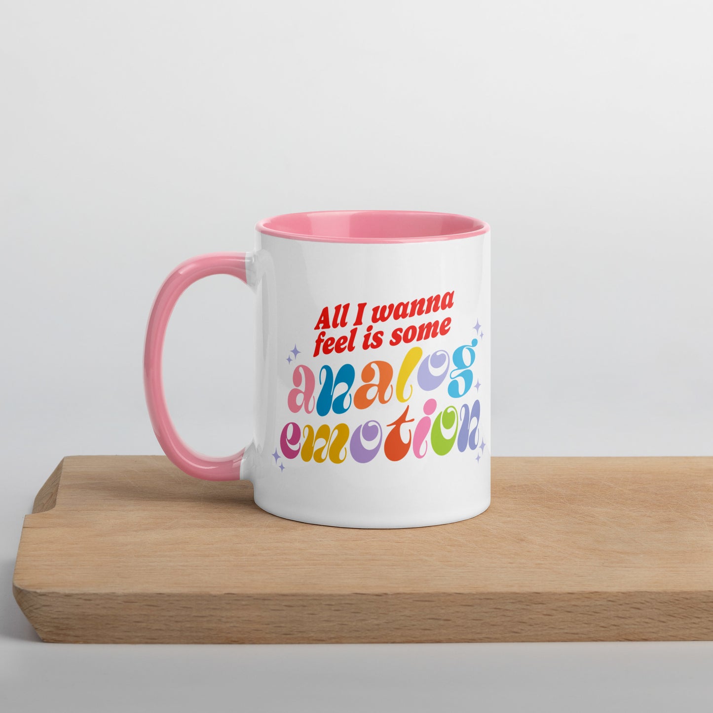 Analog Emotion Multi-Color Mug