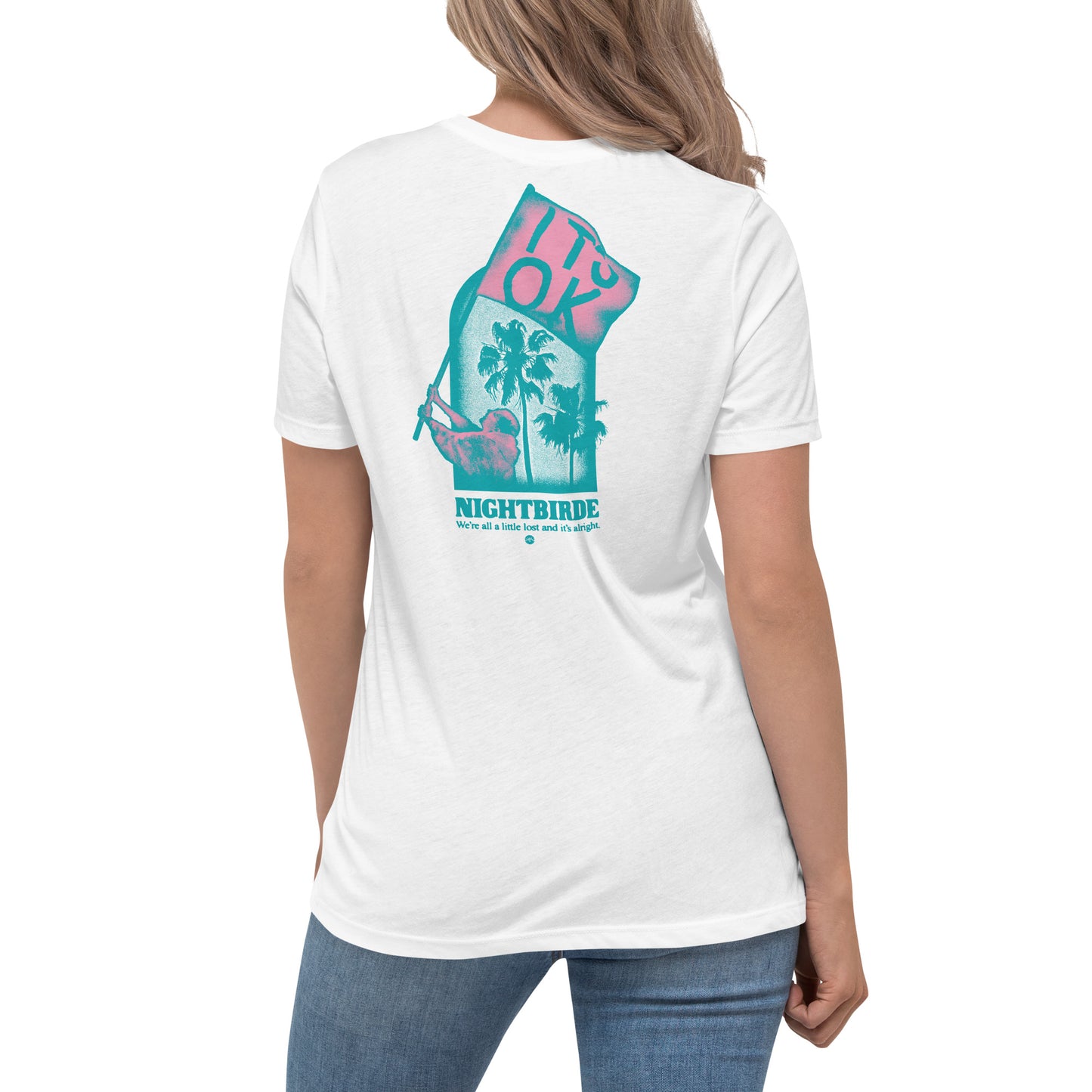 It's OK Flag Women's Relaxed T-Shirt