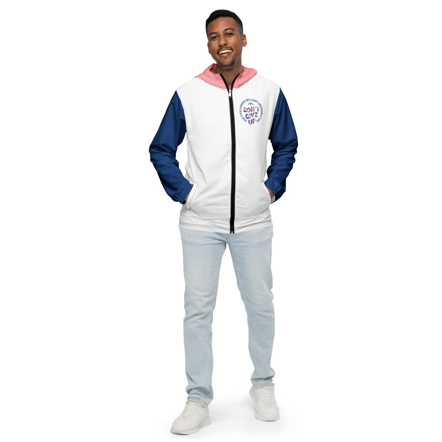 Don't Give Up Men’s Windbreaker