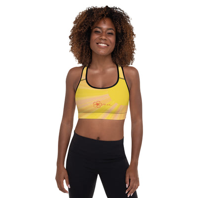 PFTD Art "Sunshine" Padded Sports Bra