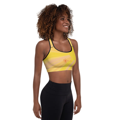 PFTD Art "Sunshine" Padded Sports Bra