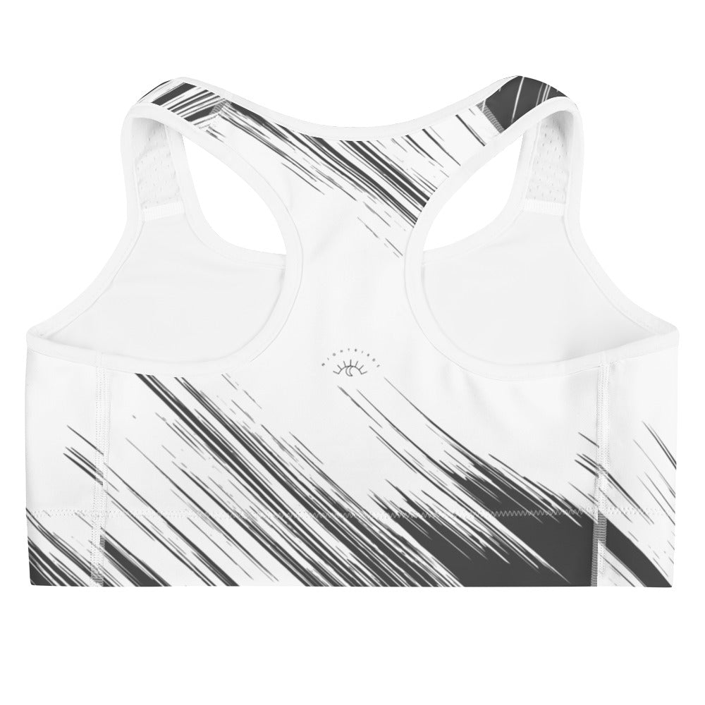 Never Give Up Sports Bra