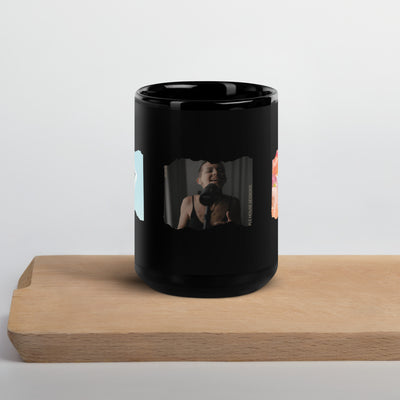 It's OK Black Glossy Mug