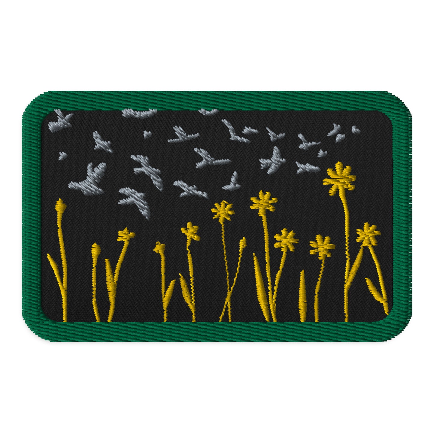 PFTD Art "Flower" Embroidered Patch