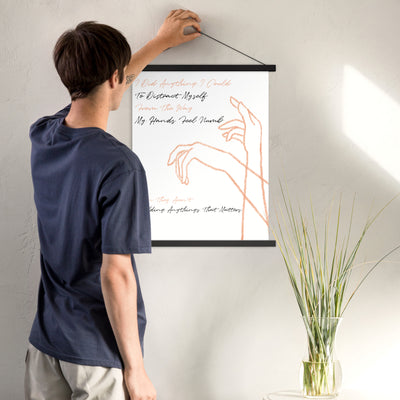 PFTD "Hands" Poster with hangers