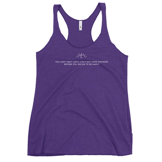 You Can't Wait Women's Racerback Tank