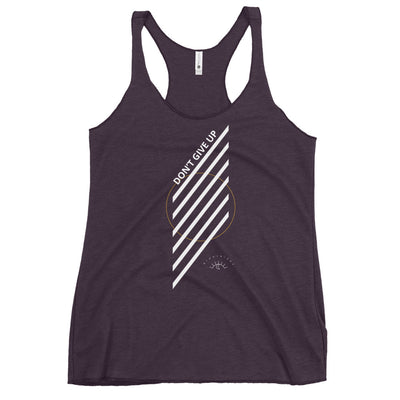 Don't Give Up Women's Racerback Tank