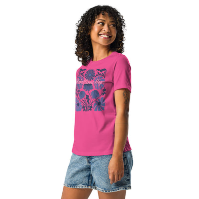 Limited Edition 2024 Breast Cancer Awareness Month: "Rebellious Hope" Women's Relaxed T-Shirt