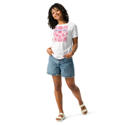 Limited Edition 2024 Breast Cancer Awareness Month: "Rebellious Hope" Women's Relaxed T-Shirt