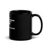 Quotes: Be Happy - Black Mug