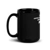 Quotes: Be Happy - Black Mug