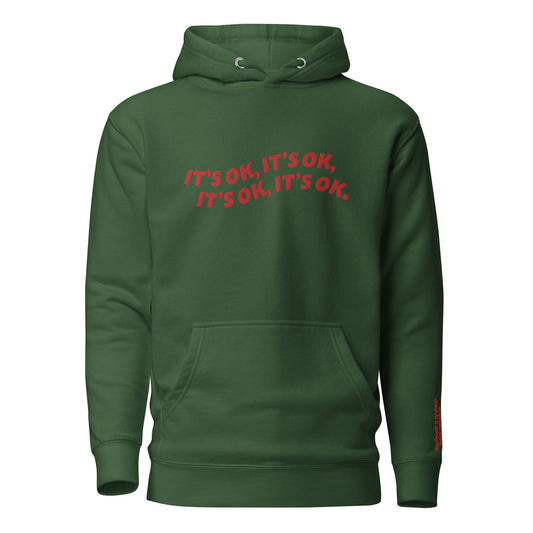 Embroidered It's OK - Unisex Hoodie