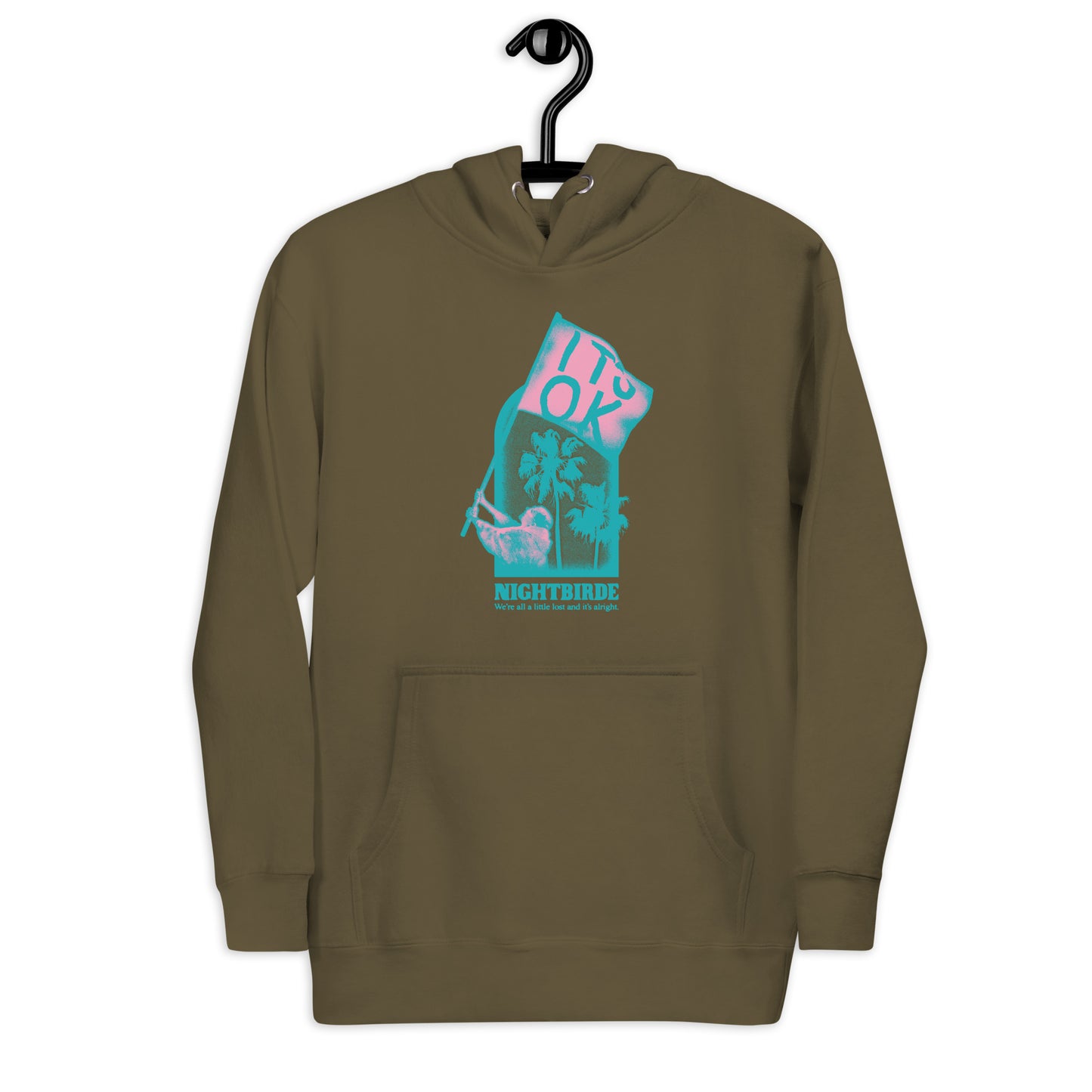It's OK Flag - Unisex Hoodie