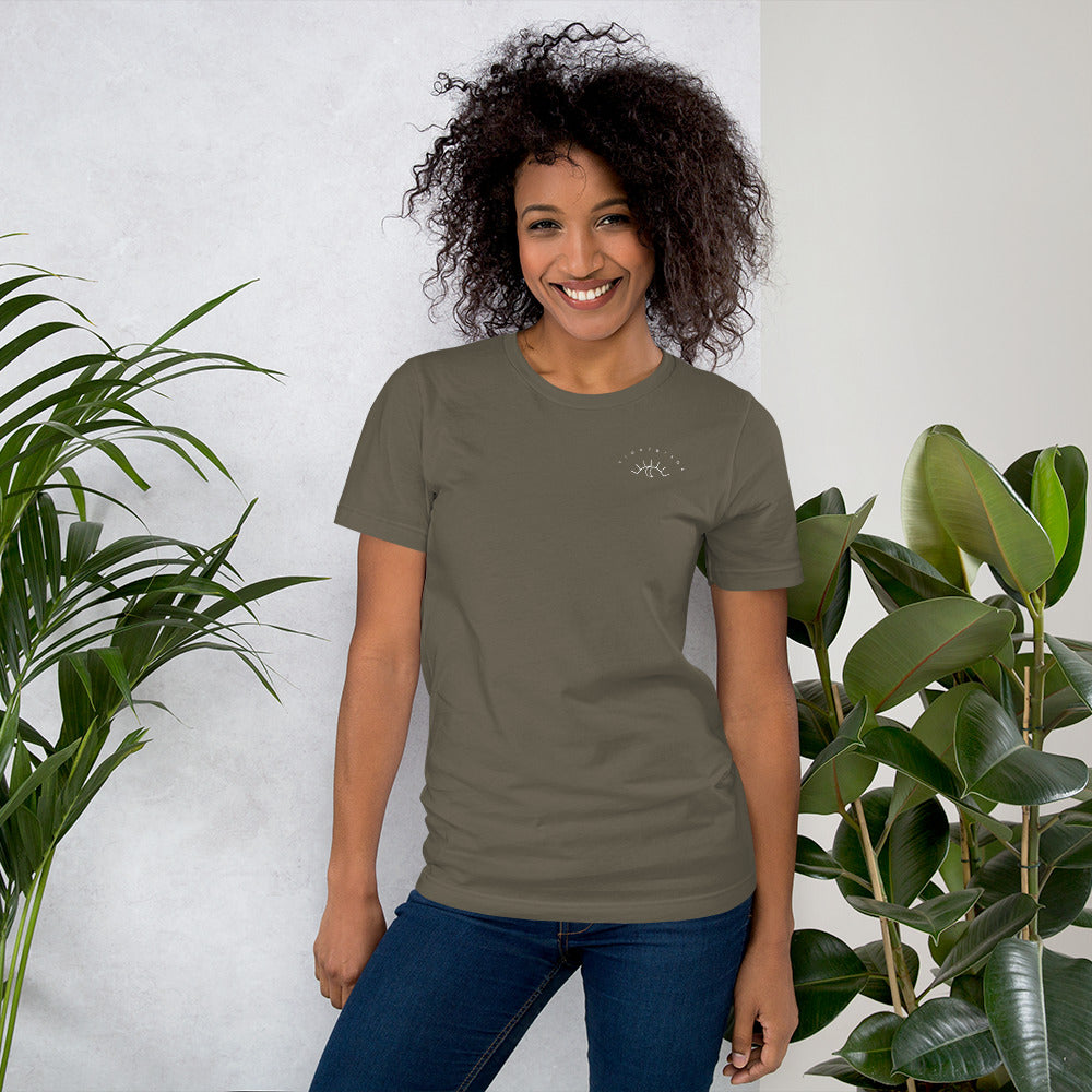 Lyrics: A Little Lost [Full Back] - Unisex Tee