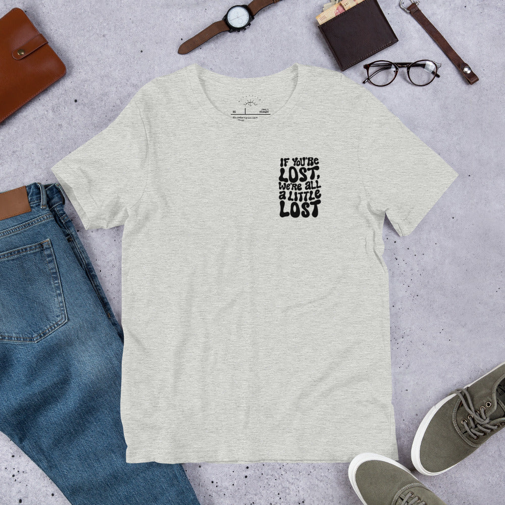 Lyrics: A Little Lost [Left Chest] - Unisex Tee