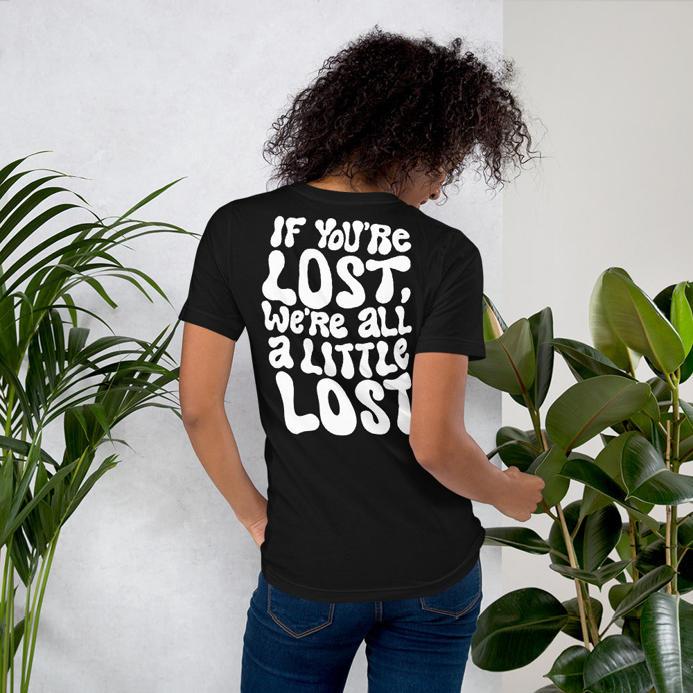 Lyrics: A Little Lost [Full Back] - Unisex Tee