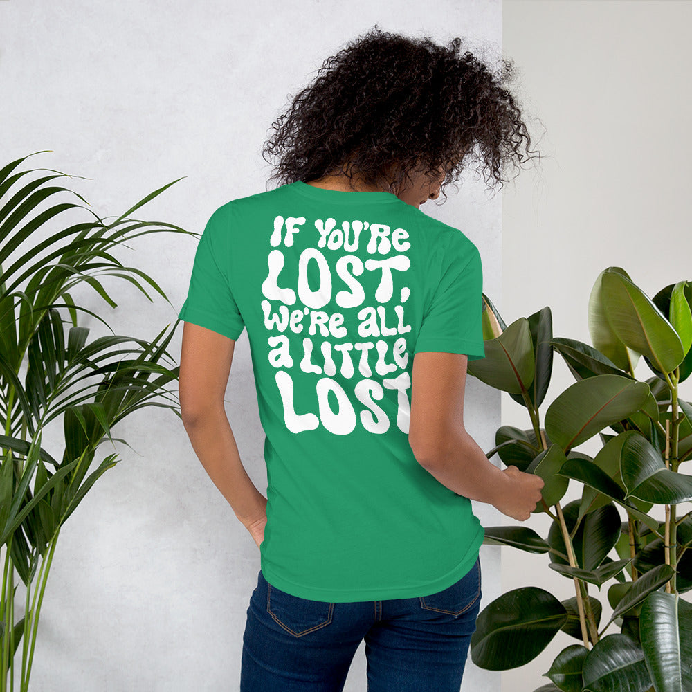Lyrics: A Little Lost [Full Back] - Unisex Tee