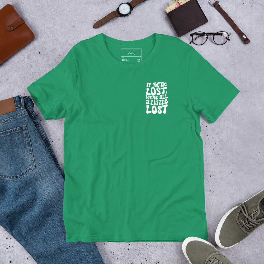 Lyrics: A Little Lost [Left Chest] - Unisex Tee