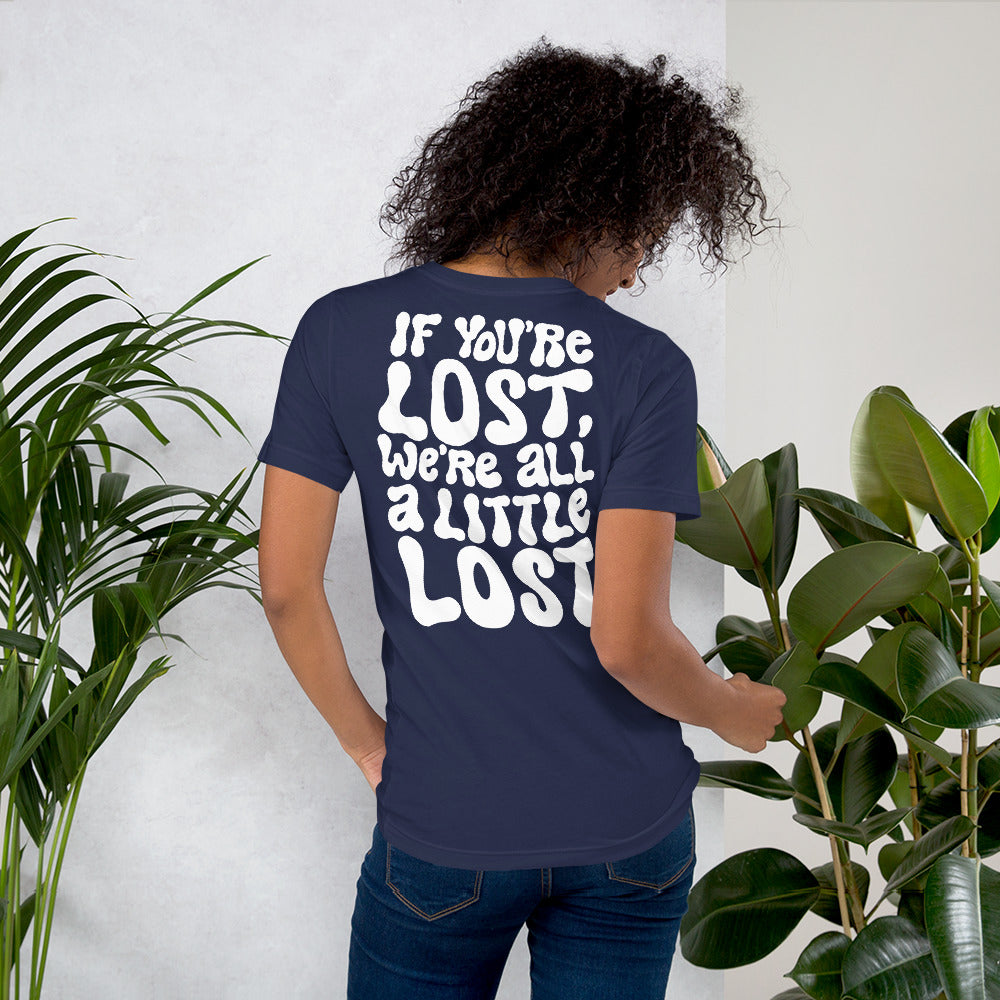 Lyrics: A Little Lost [Full Back] - Unisex Tee