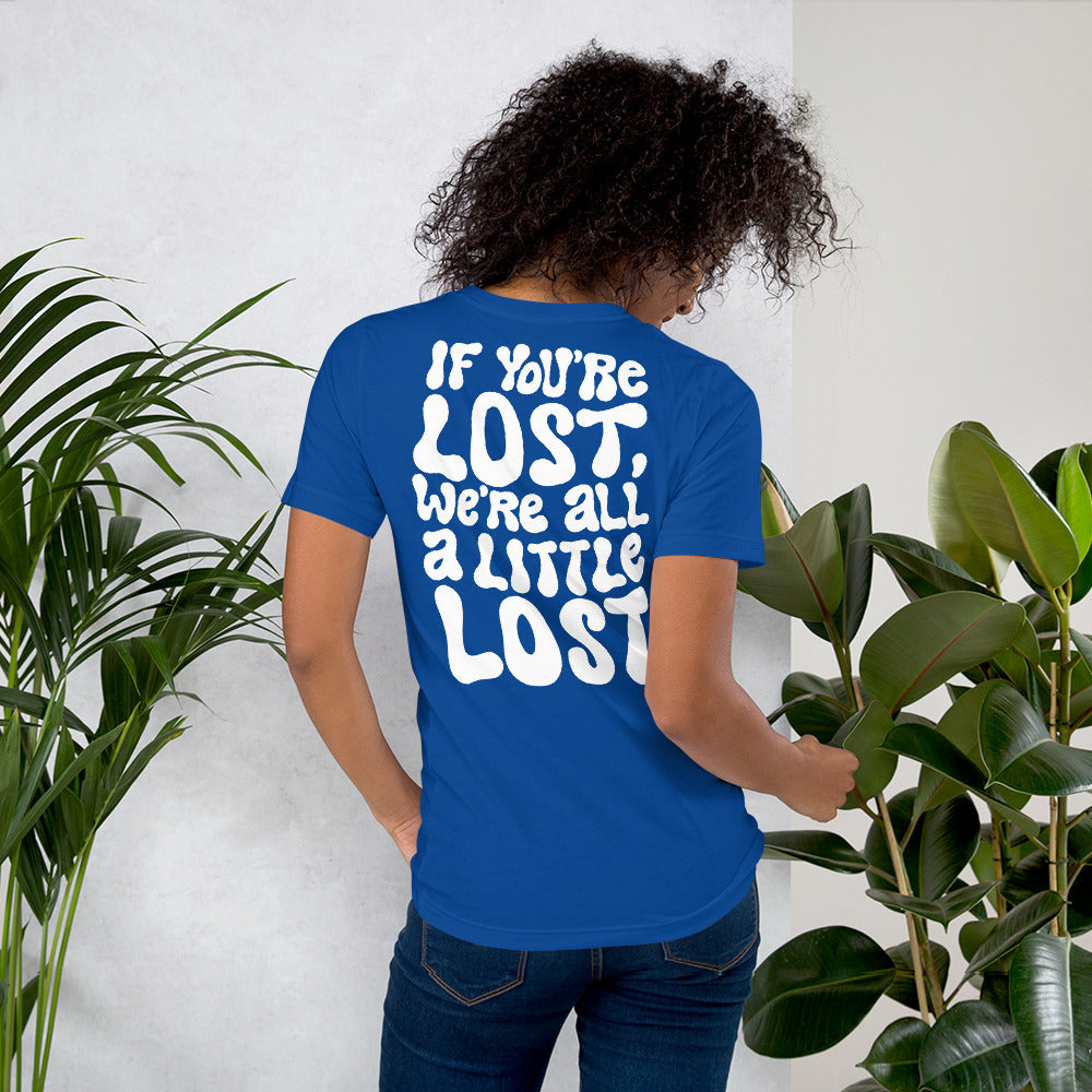 Lyrics: A Little Lost [Full Back] - Unisex Tee