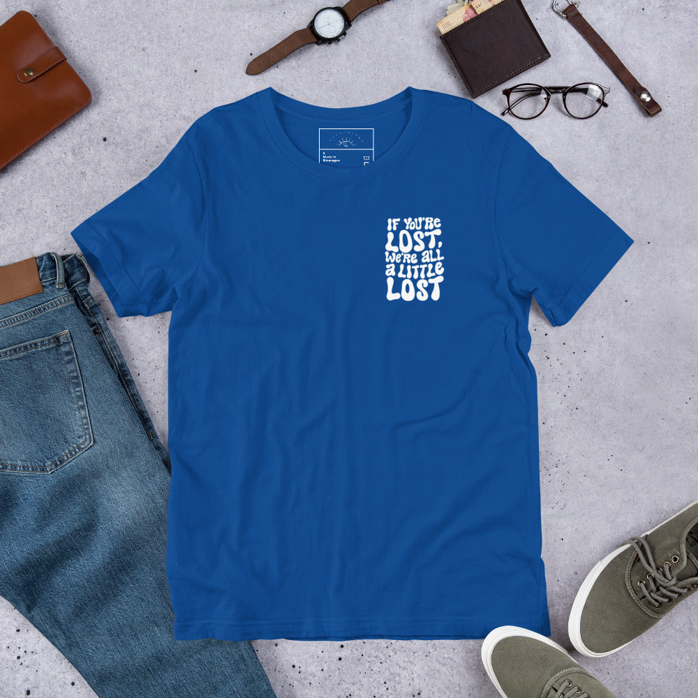 Lyrics: A Little Lost [Left Chest] - Unisex Tee