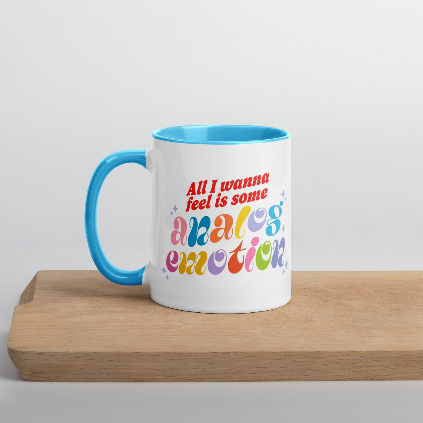 Analog Emotion Multi-Color Mug