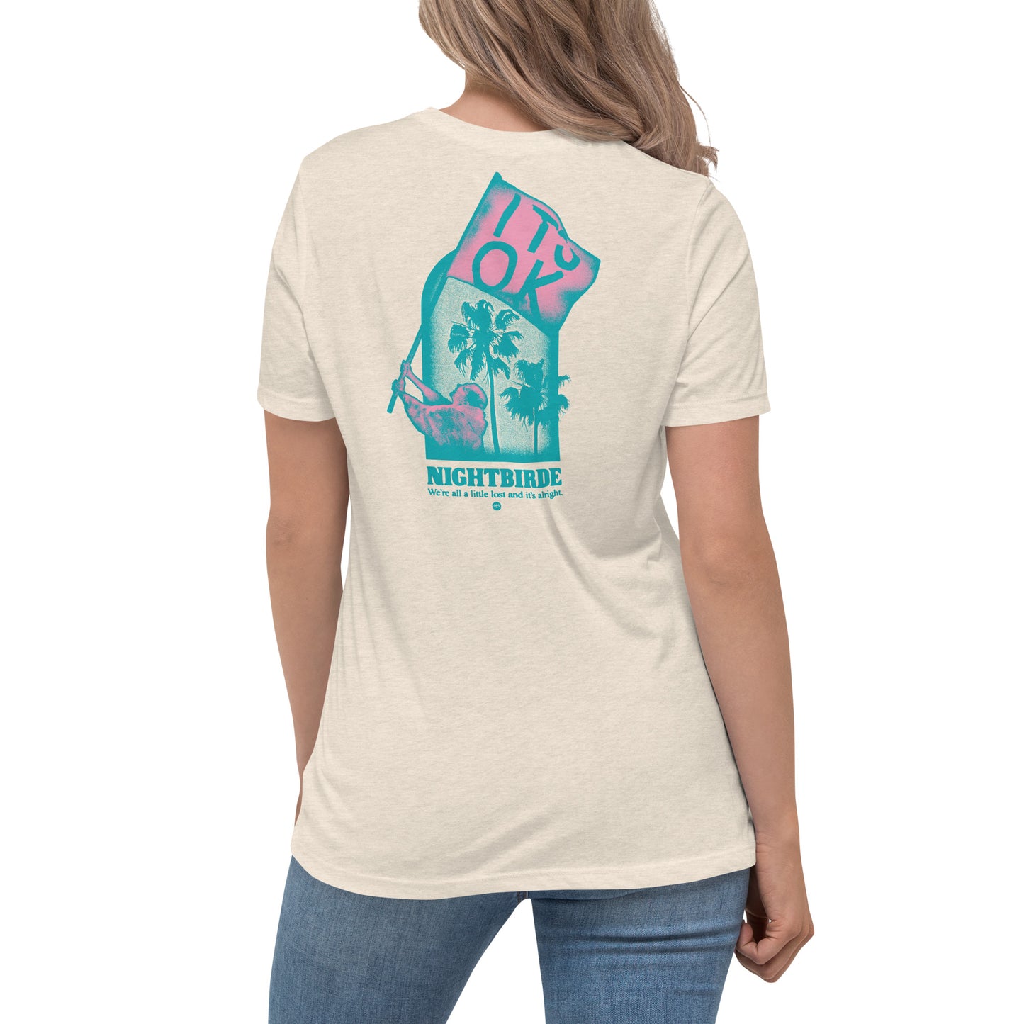 It's OK Flag Women's Relaxed T-Shirt